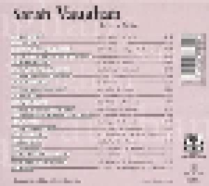 Sarah Vaughan: Lover Man (CD) - Bild 2