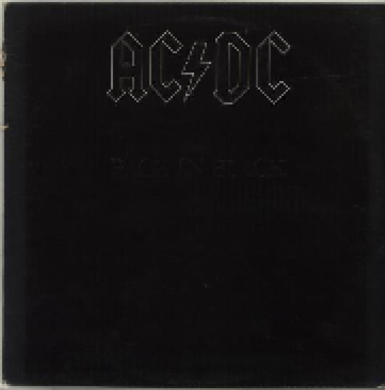 Back In Black LP (2009, ReRelease, Remastered, 180 Gramm Vinyl) von AC/DC