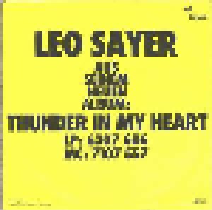 Leo Sayer: Thunder In My Heart (7") - Bild 2