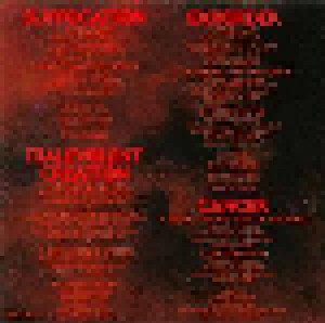Suffocation + Malevolent Creation + Exhorder + Cancer: Live Death (Split-CD) - Bild 3