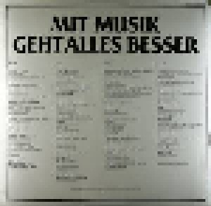 Mit Musik Geht Alles Besser - 25 Jahre Musik Im Club (2-LP) - Bild 2