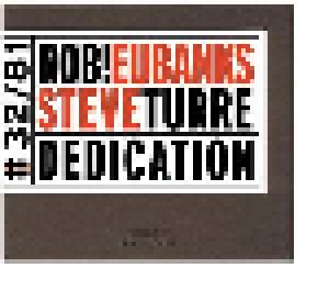 Cover - Robin Eubanks & Steve Turre: Dedication