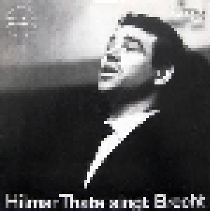Cover - Hilmar Thate: Hilmar Thate Singt Brecht
