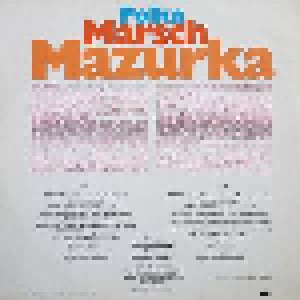 Zentrales Orchester Der Nationalen Volksarmee: Polka - Marsch - Mazurka (LP) - Bild 2