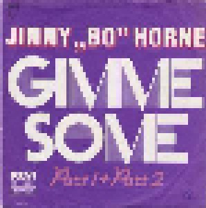 Cover - Jimmy Bo Horne: Gimme Some