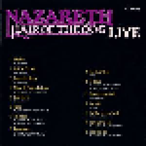 Nazareth: Hair Of The Dog - Live (CD) - Bild 2