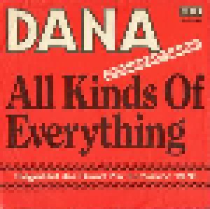Cover - Dana: All Kinds Of Everything