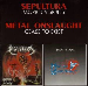 Sepultura + Metal Onslaught: Morbid Visions / Cease To Exist (Split-CD) - Bild 1