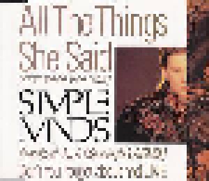 Simple Minds: All The Things She Said (Single-CD) - Bild 1