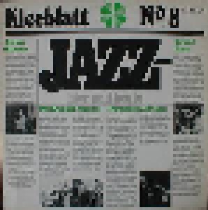 Cover - Gerhard Eitner: Kleeblatt No. 8 - Jazz Hier Und Heute