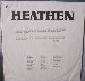 Heathen: Breaking The Silence (LP) - Bild 5