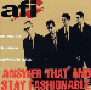 AFI: Answer That And Stay Fashionable (CD) - Bild 1