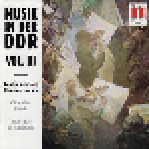 Cover - Friedrich Schenker: Musik In Der DDR - Vol. III: Instrumentale Kammermusik
