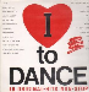 Cover - Life, Love, Liberty: I Love To Dance