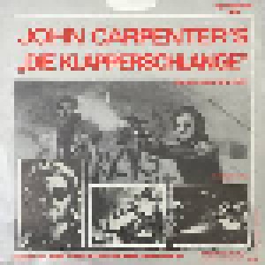 John Carpenter & Alan Howarth: John Carpenter's Klapperschlange (7") - Bild 2