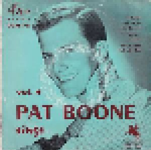 Pat Boone: Pat Boone (Vol. 4) (7") - Bild 1
