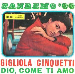 Gigliola Cinquetti: Dio, Come Ti Amo (7") - Bild 1