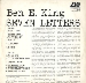 Ben E. King: Seven Letters (LP) - Bild 2