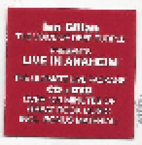 Ian Gillan: Live In Anaheim (CD + DVD) - Bild 5