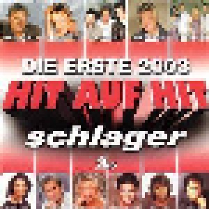 Cover - Marina: Erste 2003 Hit Auf Hit Schlager, Die