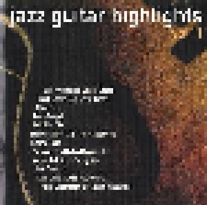 Cover - Rudy Linka: Jazz Guitar Highlights Vol. 1