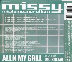 Missy "Misdemeanor" Elliott Feat. MC Solaar: All N My Grill (Single-CD) - Bild 2