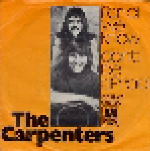 Cover - Carpenters, The: For All We Know