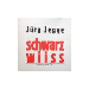 Cover - Jürg Jegge: Schwarz Wiiss