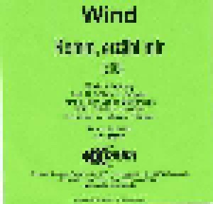 Wind: Komm, Erzähl Mir (Promo-Single-CD) - Bild 1