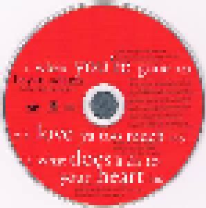 Bryan Adams + Bryan Adams Feat. Melanie C.: When You're Gone (Split-Single-CD) - Bild 4
