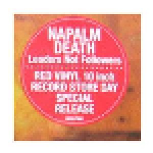 Napalm Death: Leaders Not Followers (10") - Bild 2