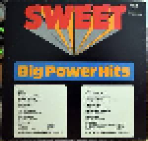 The Sweet: Big Power Hits (LP) - Bild 4