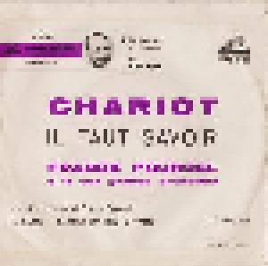 Franck Pourcel & His Orchestra: Chariot (7") - Bild 2