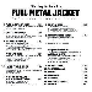 Full Metal Jacket - Original Motion Picture Soundtrack (CD) - Bild 4