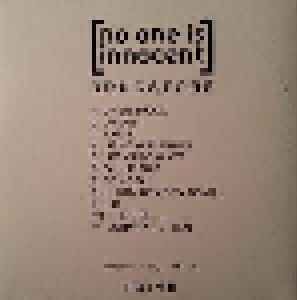 No One Is Innocent: Drugstore (Promo-CD) - Bild 2