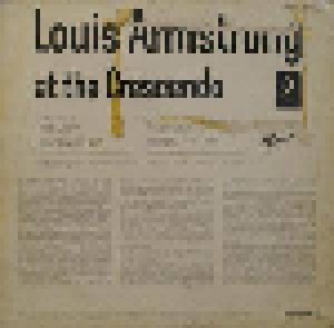 Louis Armstrong: At The Crescendo 2 (LP) - Bild 2