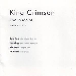 King Crimson: Live In Mainz, March 30, 1974 (CD) - Bild 2