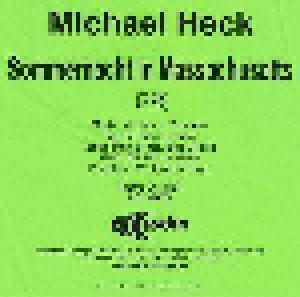 Michael Heck: Sommernacht In Massachusetts (Promo-Single-CD) - Bild 1