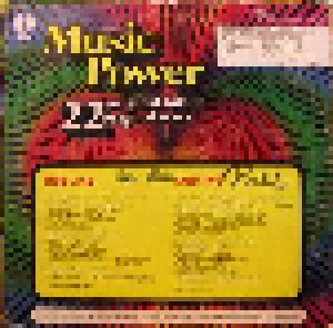 Music Power - 22 Original Hits, 22 Original Stars (LP) - Bild 2