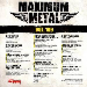 Metal Hammer - Maximum Metal Vol. 186 (CD) - Bild 2