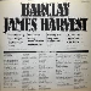 Barclay James Harvest: Early Morning Onwards (LP) - Bild 2
