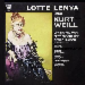 Cover - Kurt Weill: Lotte Lenya Singt Kurt Weill