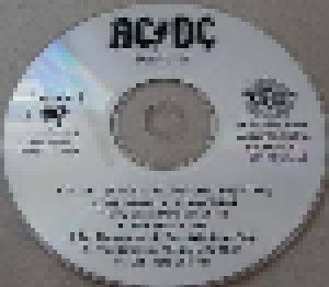 AC/DC: AC/DC Sampler (Promo-CD) - Bild 2