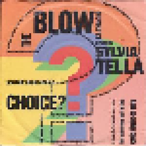 The Blow Monkeys Feat. Sylvia Tella: Choice? (7") - Bild 1