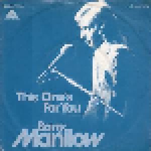 Cover - Barry Manilow: This One's For You