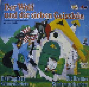 Brüder Grimm: Der Wolf Und Die 7 Geisslein / Die Bremer Stadtmusikanten / Das Tapfere Schneiderlein (LP) - Bild 1