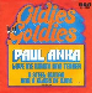 Paul Anka: Love Me Warm And Tender / A Steel Guitar And A Glass Of Wine (7") - Bild 1