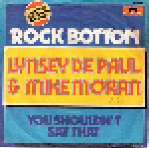 Lynsey de Paul & Mike Moran: Rock Bottom (7") - Bild 1