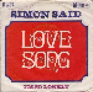 Simon Said: Love Song (7") - Bild 1