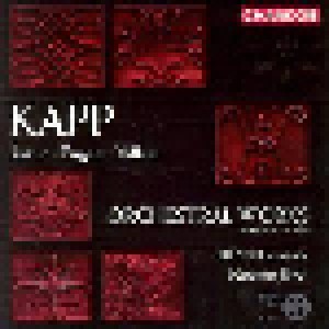 Cover - Artur Kapp: Kapp Family Orchestral Works